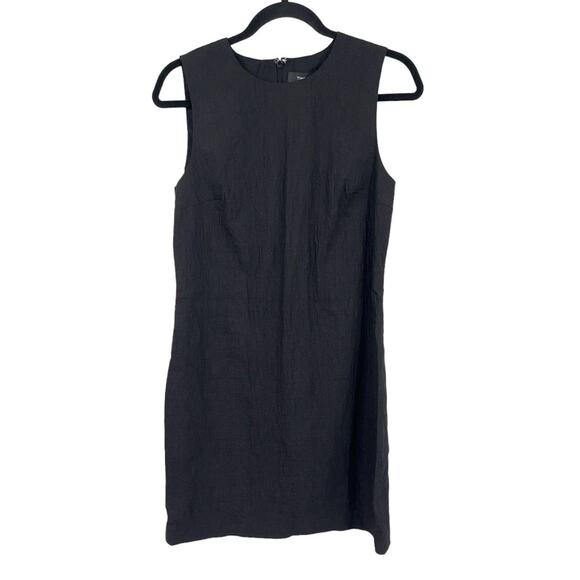 Theory Womens size 6 dress black sleeveless shift - Picture 2 of 5